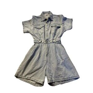 MABLE denim romper Size M